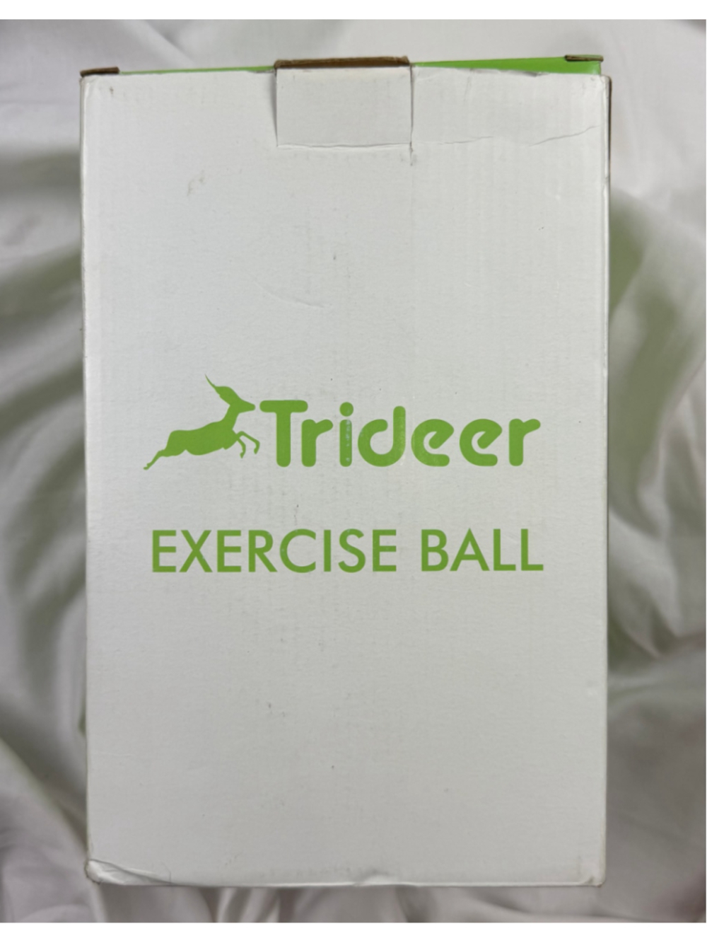 Trideer Exercise Ball 55cm Blue Anti-Burst Yoga Stability Swiss Ball NIB Pump